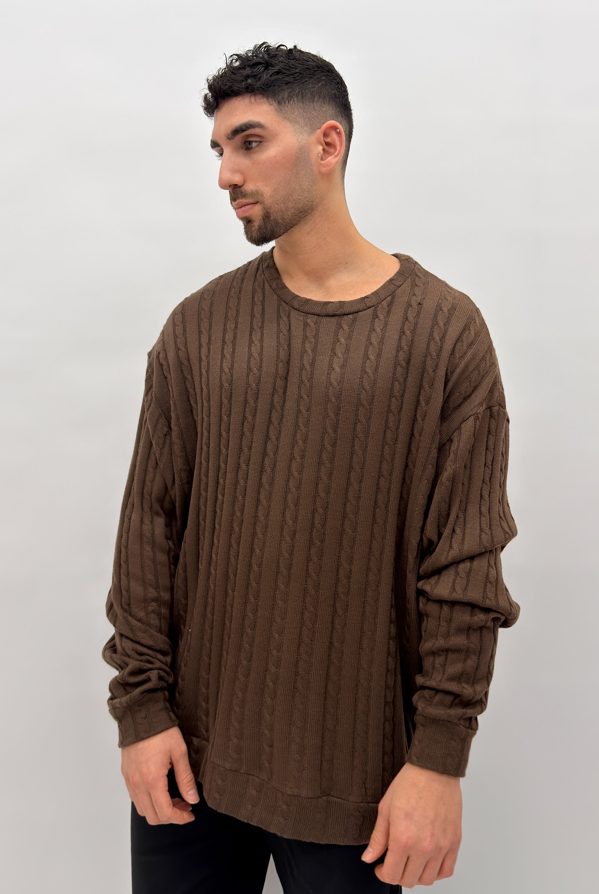 Butterfly Boy Signature Cable Knit סריג - Butterfly Sneakers