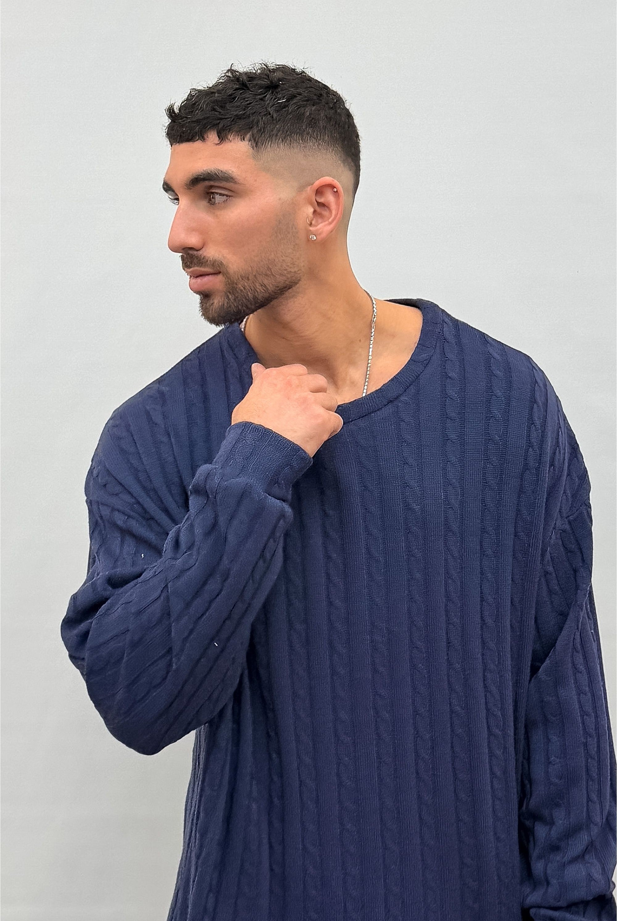 Butterfly Boy Signature Cable Knit סריג - Butterfly Sneakers