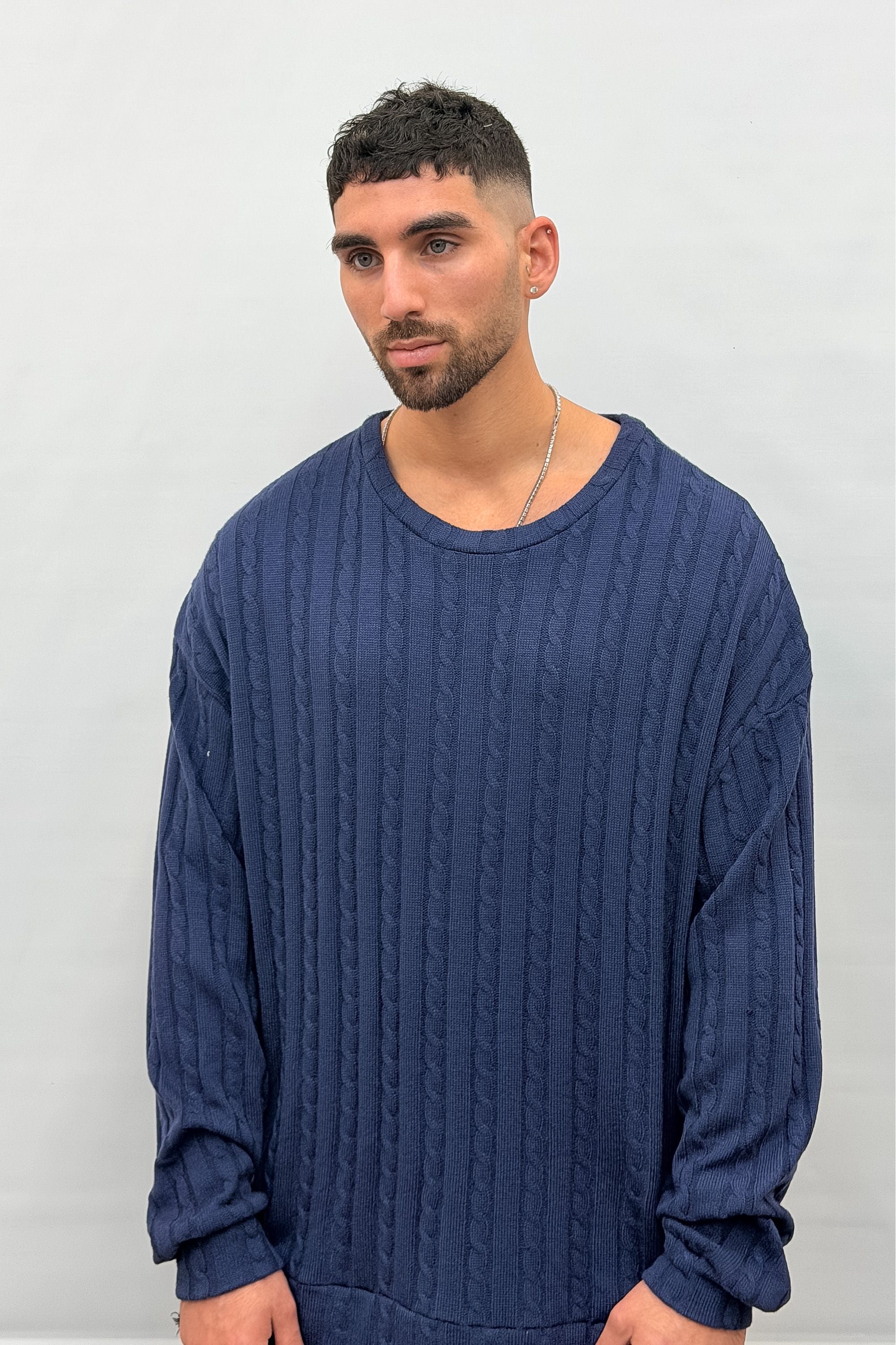 Butterfly Boy Signature Cable Knit סריג - Butterfly Sneakers