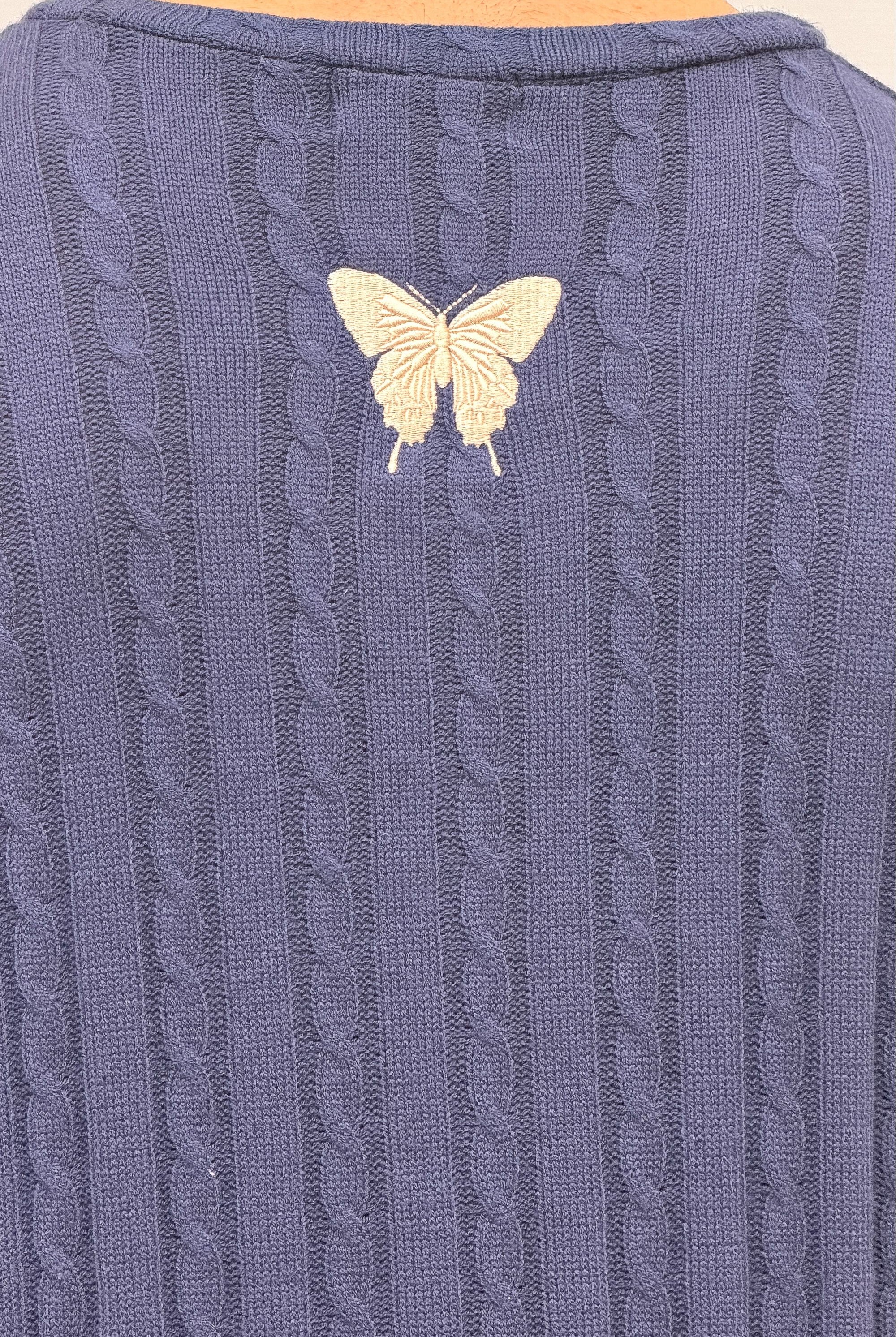 Butterfly Boy Signature Cable Knit סריג - Butterfly Sneakers