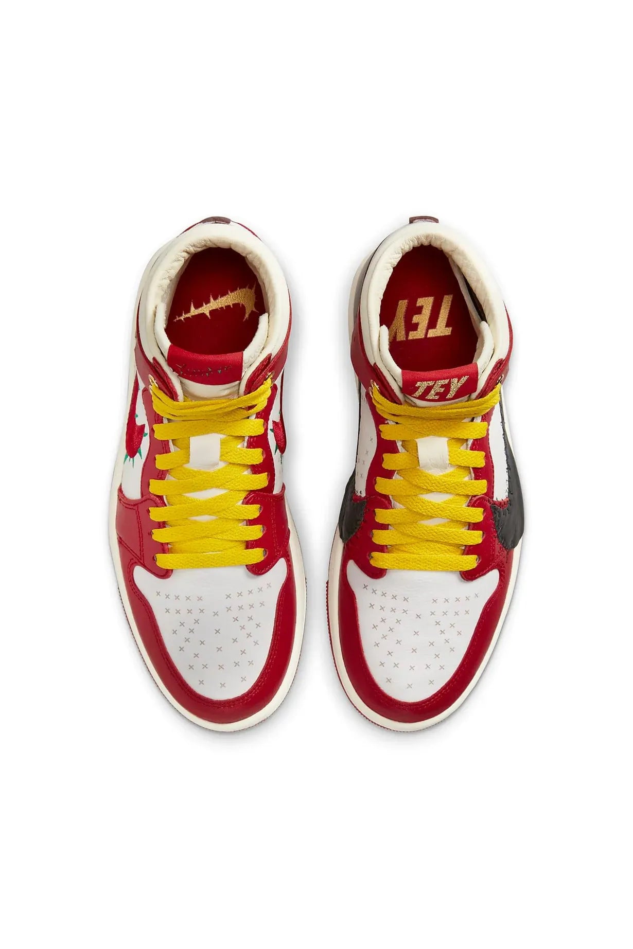 Jordan 1 high Roses - Butterfly Sneakers