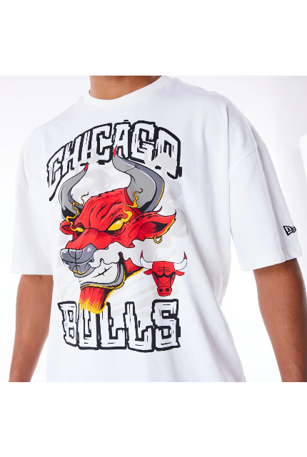 חולצת טי שירט שרוול קצר BULLS - Butterfly Sneakers