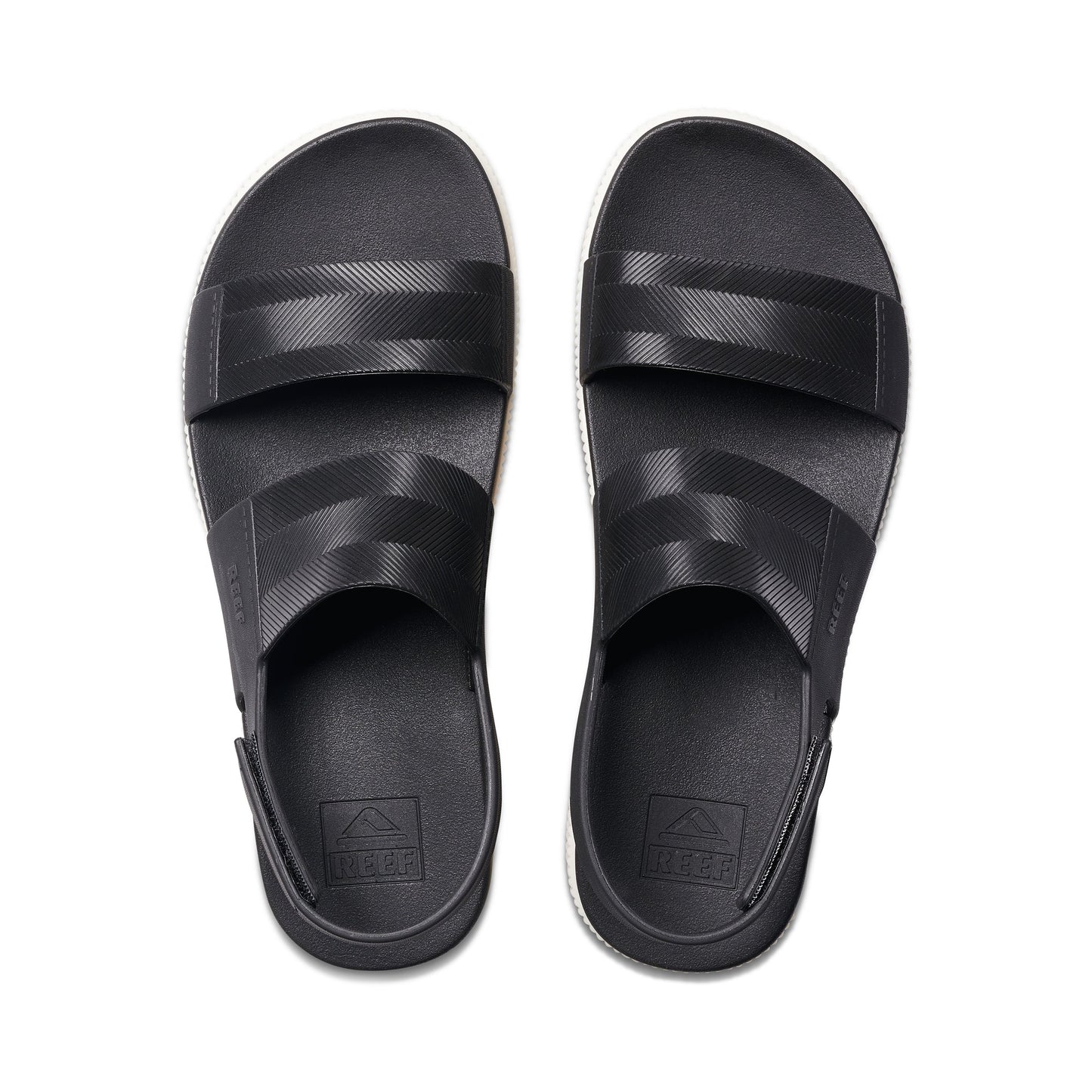 REEF  BLACK VINTAGE  סנדלי ריף לנשים