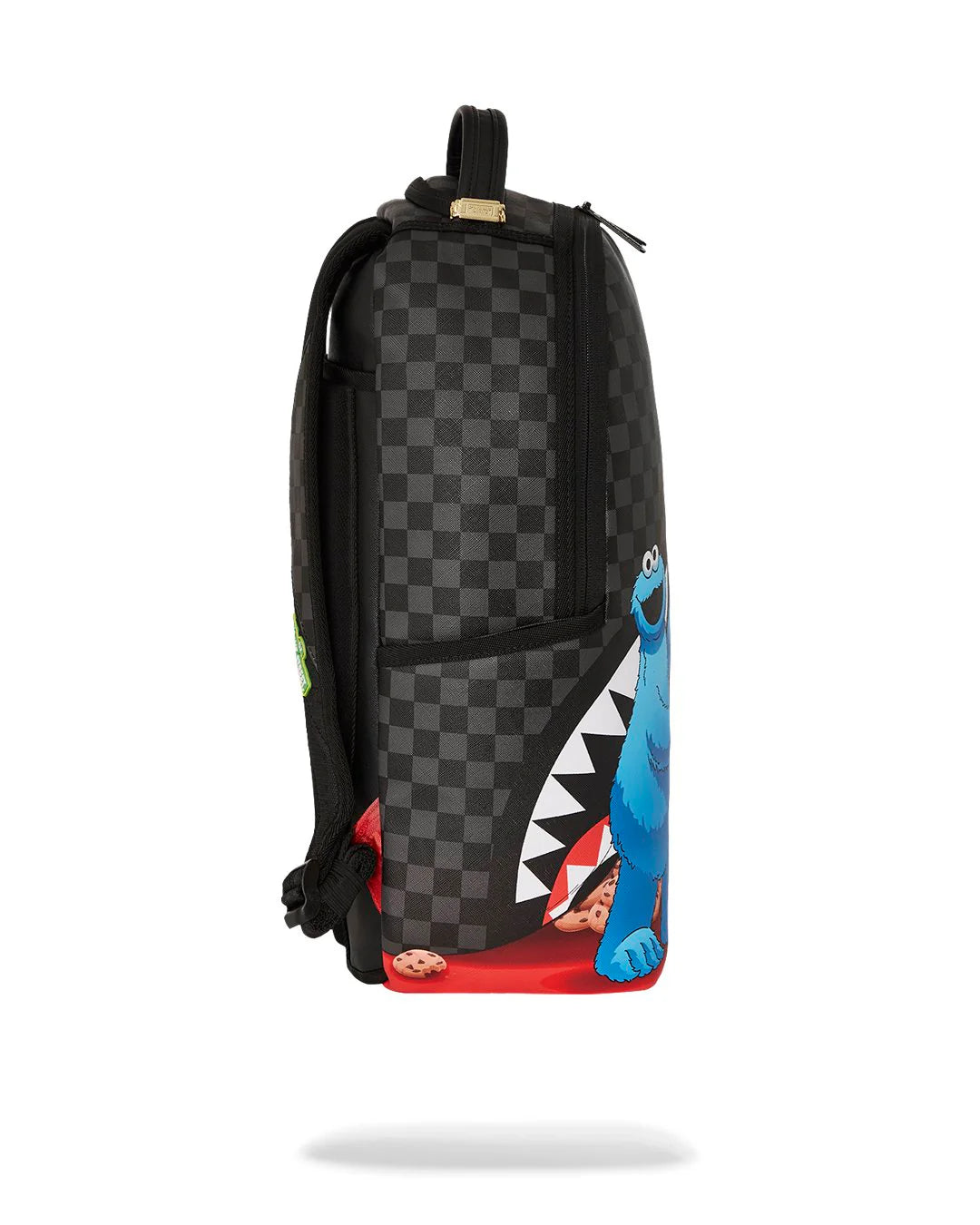 SESAME STREET COOKIE MONSTER SNEAKING A BITE DLXSV BACKPACK