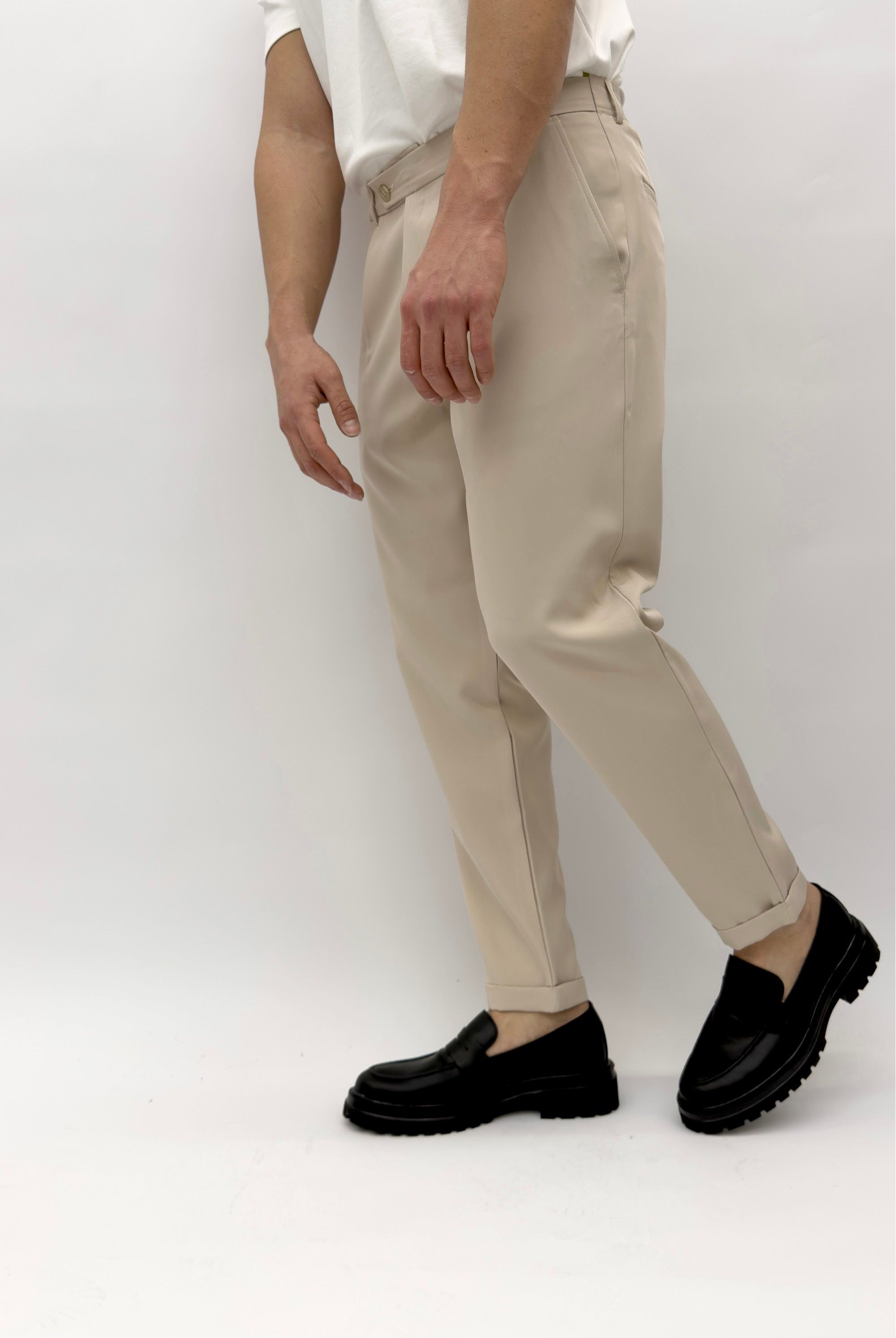 Butterfly Boy מכנס אלגנט קרם - Butterfly Sneakers