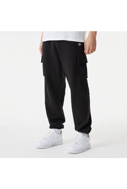 New Era Black Cargo Joggers - Butterfly Sneakers