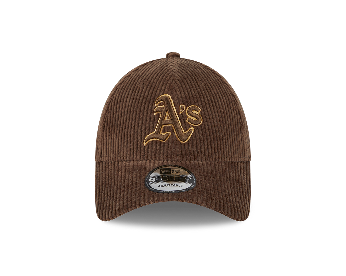 NEW ERA CAP WIDE CORD 9FORTY OAKATH BRSBRZ