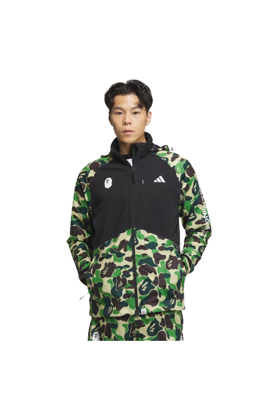 BAPE X ADIDAS GOLF ABC CAMO JACKET MENS - Butterfly Sneakers