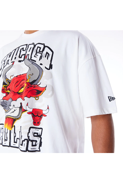 חולצת טי שירט שרוול קצר BULLS - Butterfly Sneakers