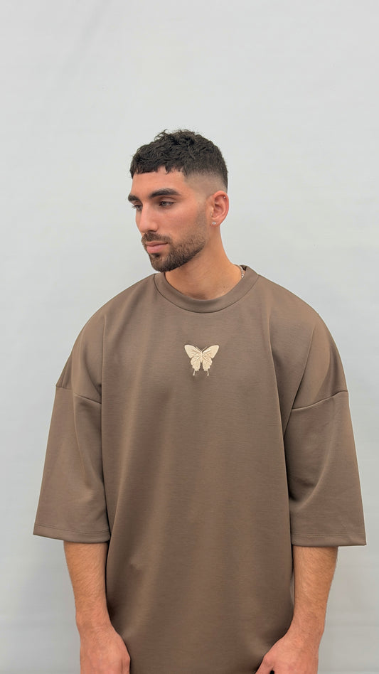 Butterfly Boy oversize + T Brown