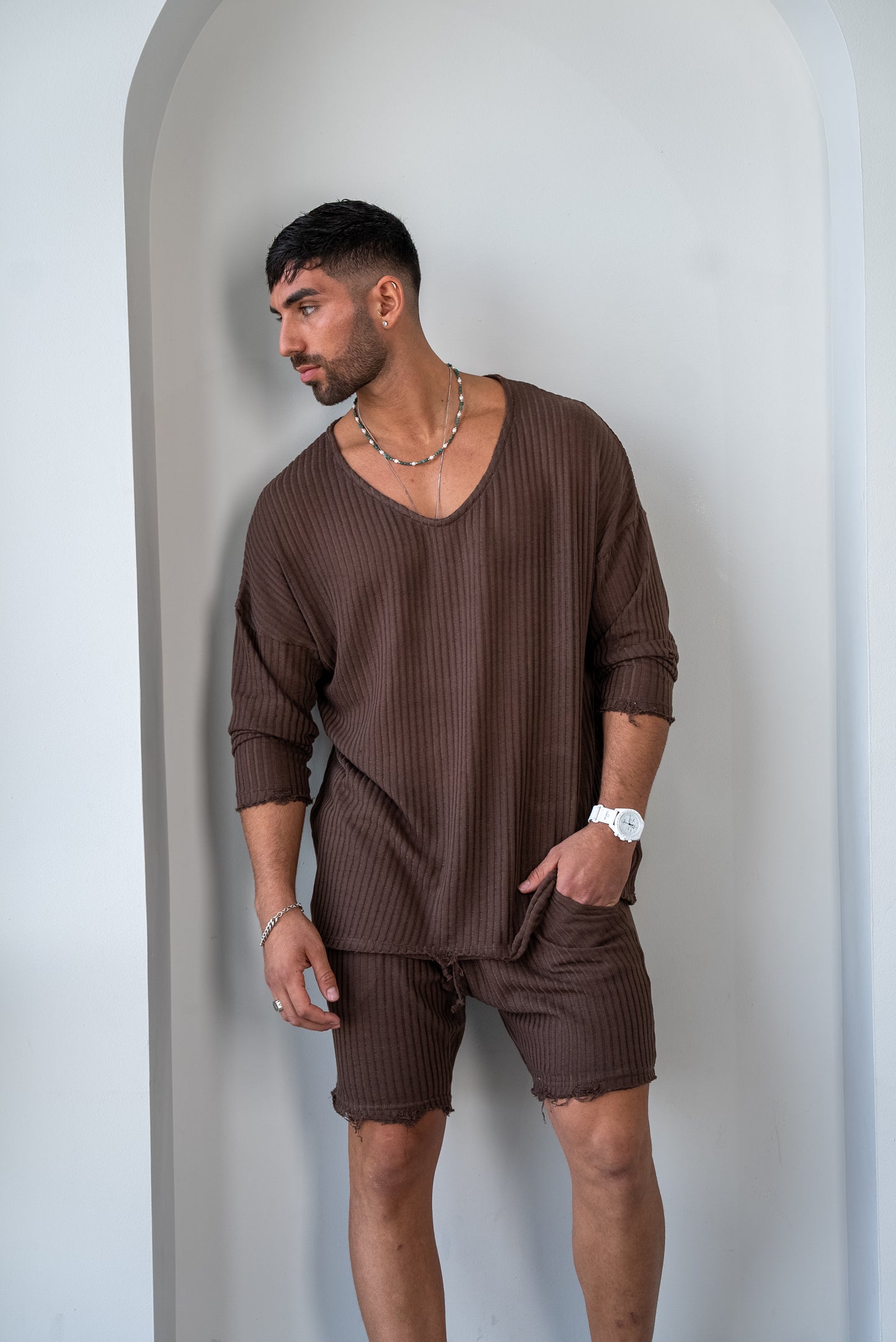 Santotini Short - BROWN