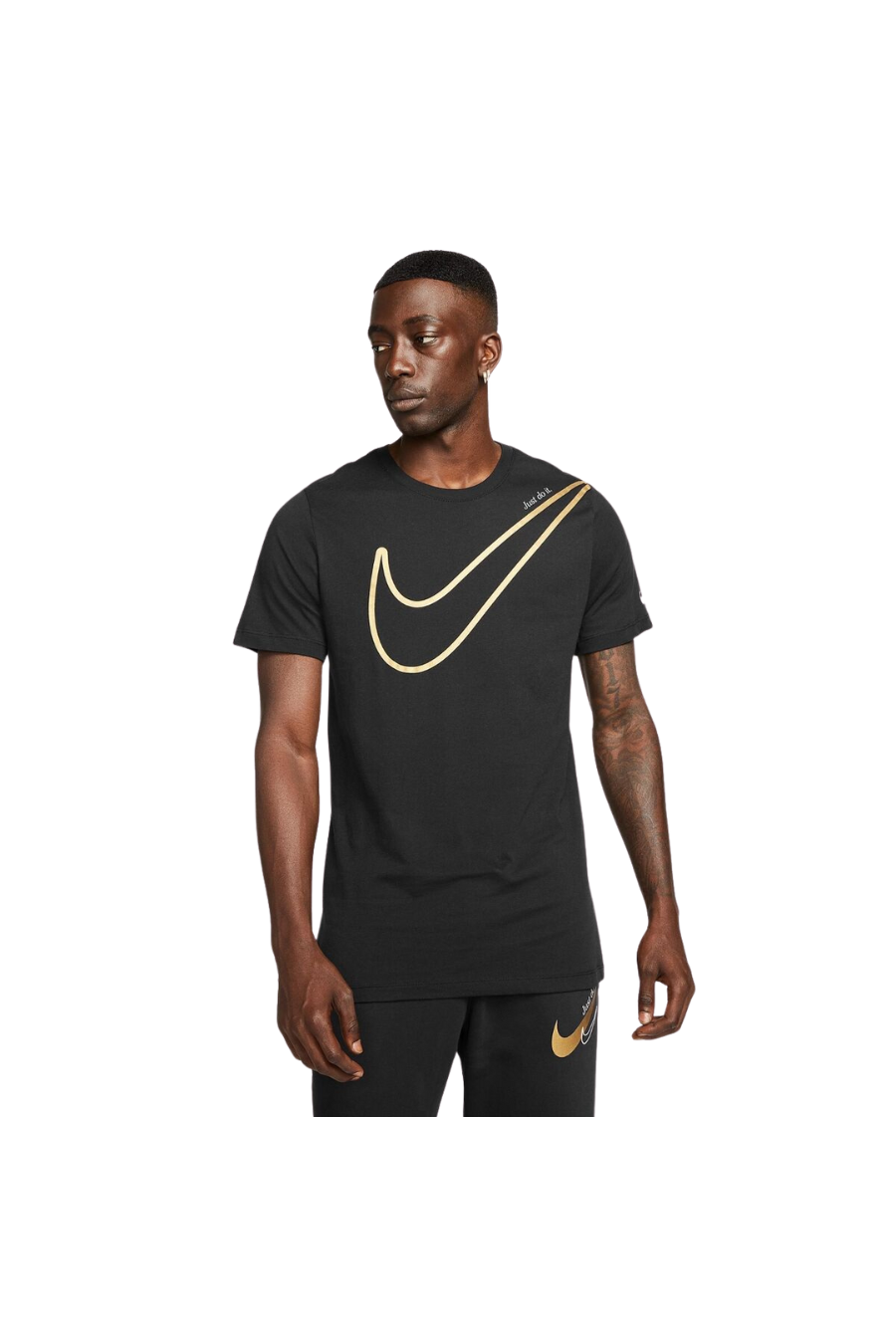 NIKE Nike Just Do It Men's Casual Training Shirt Black DR9275 010 - Butterfly Sneakers