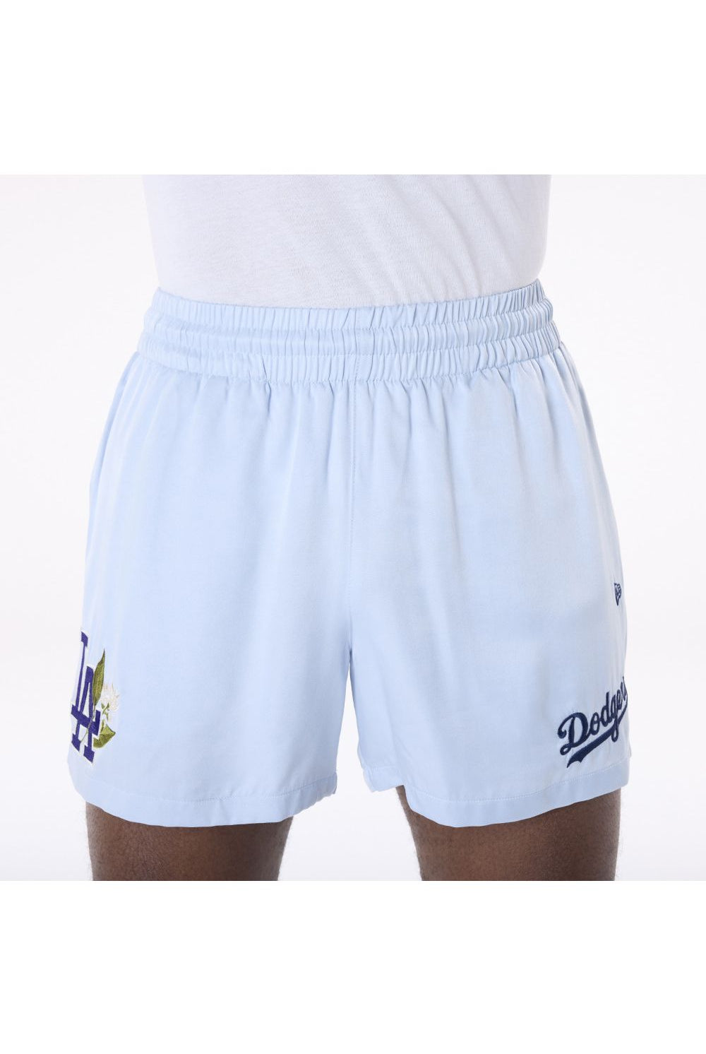 LA Dodgers MLB Woven Pastel Blue Shorts (מכנס) - Butterfly Sneakers