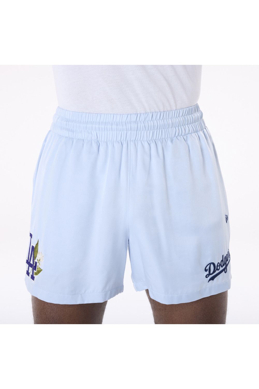 LA Dodgers MLB Woven Pastel Blue Shorts (מכנס) - Butterfly Sneakers