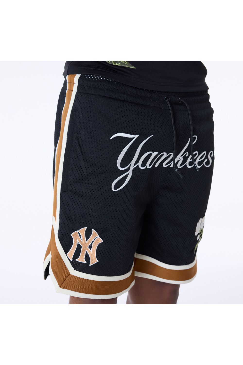 Yankees MLB מכנסיים קצרים שחורים - Butterfly Sneakers