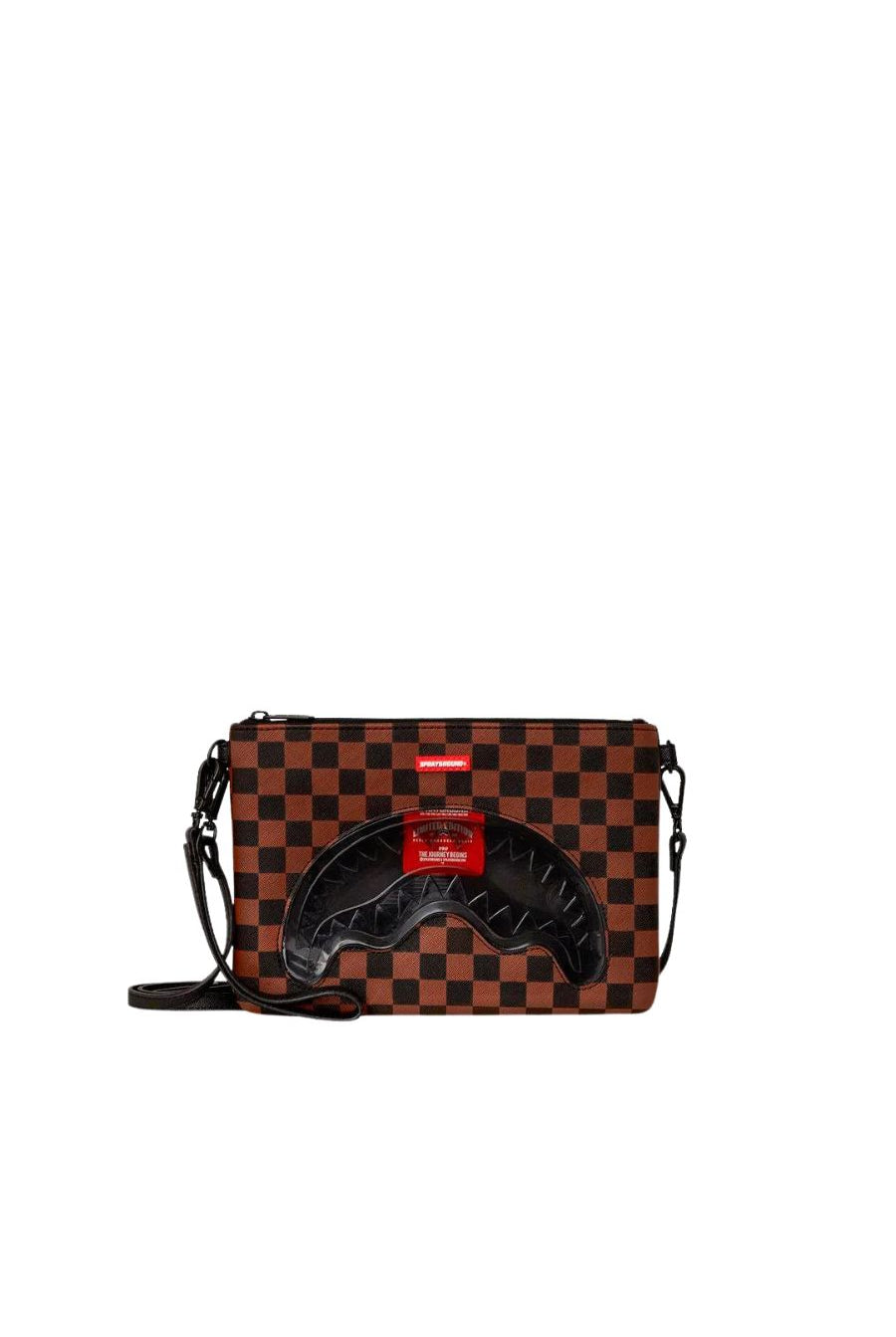 SIP CLEAR SM & EYES CROSSOVER CLUTCH - Butterfly Sneakers