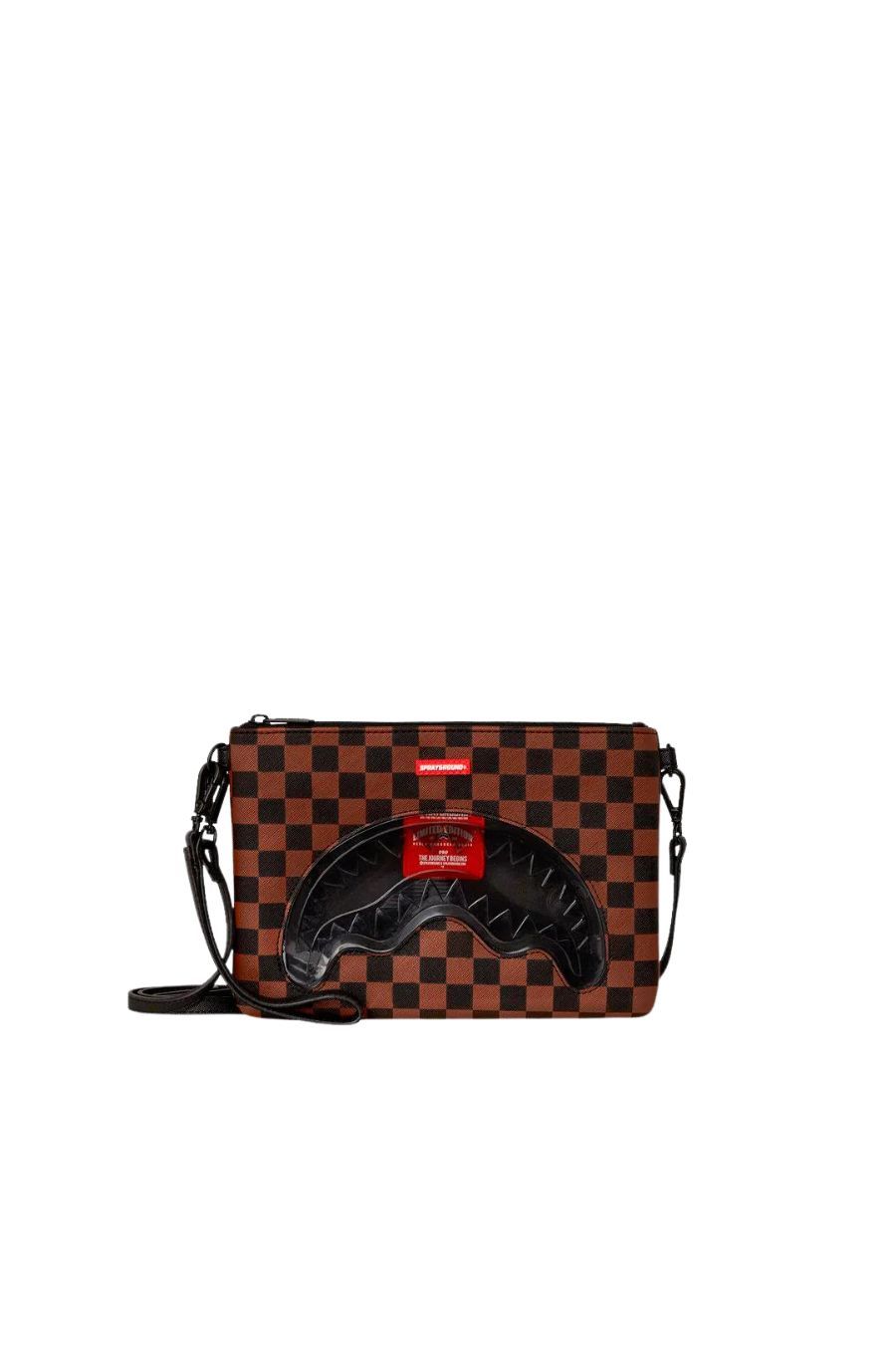 SIP CLEAR SM & EYES CROSSOVER CLUTCH - Butterfly Sneakers