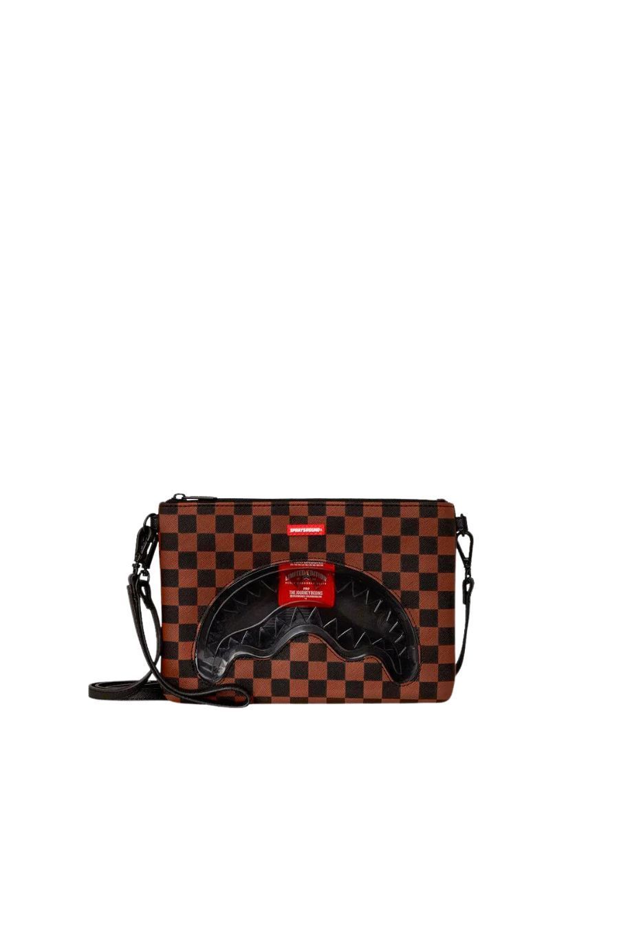 SIP CLEAR SM & EYES CROSSOVER CLUTCH - Butterfly Sneakers