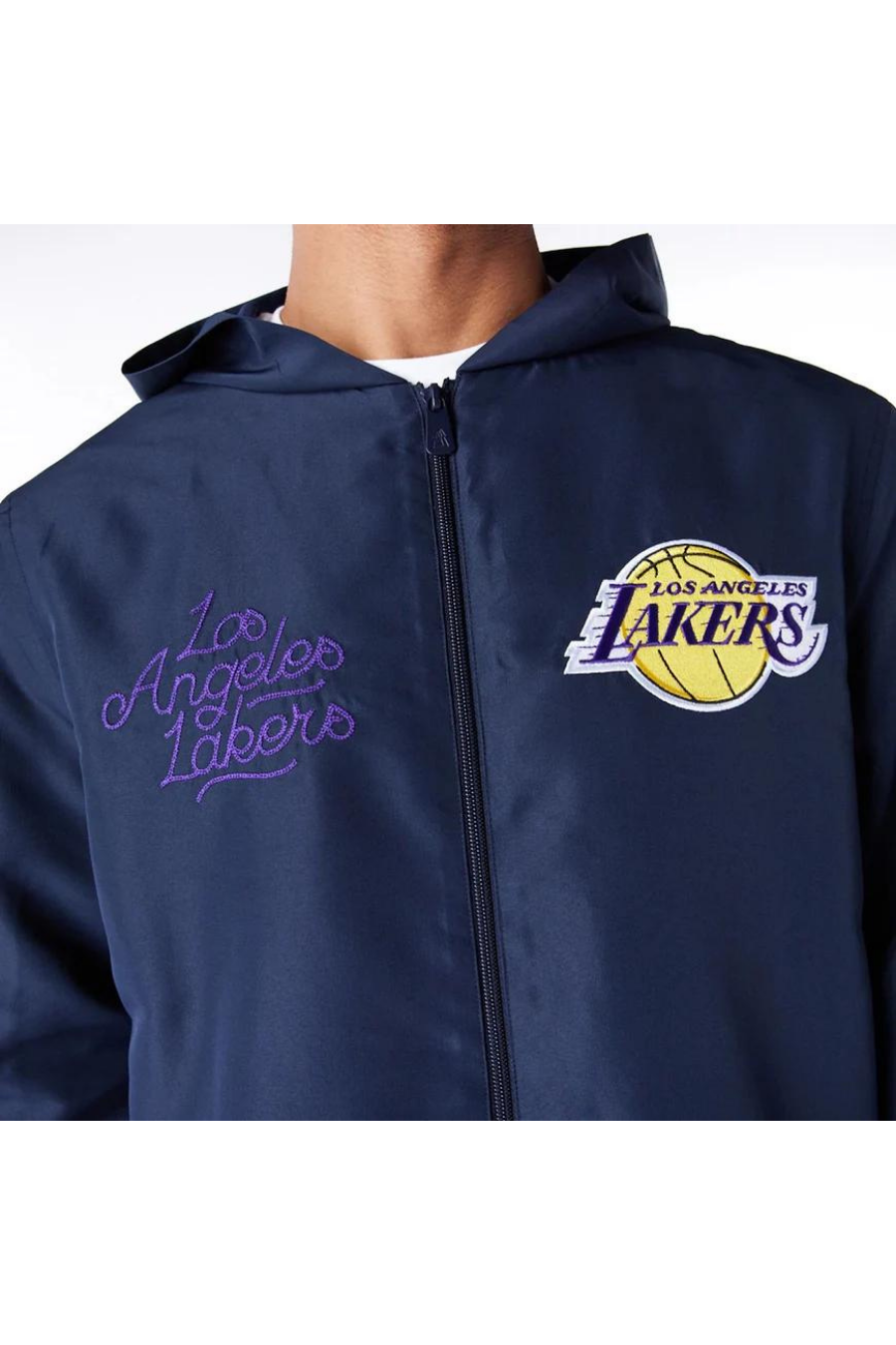 New Era LA Lakers NBA Graphic Navy Jacket - Butterfly Sneakers