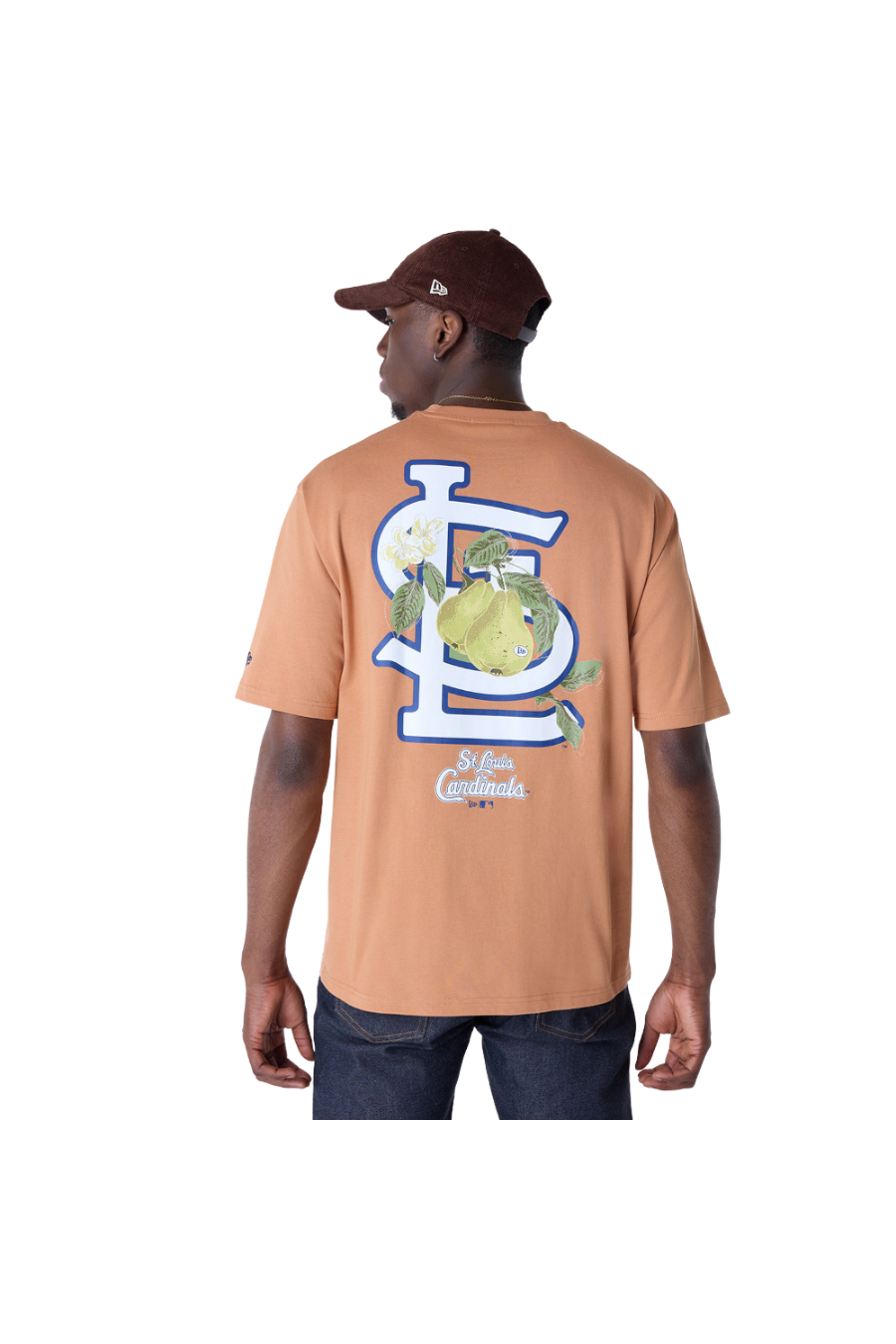 St. Louis Cardinals MLB Fruit Dark Beige T-Shirt - Butterfly Sneakers