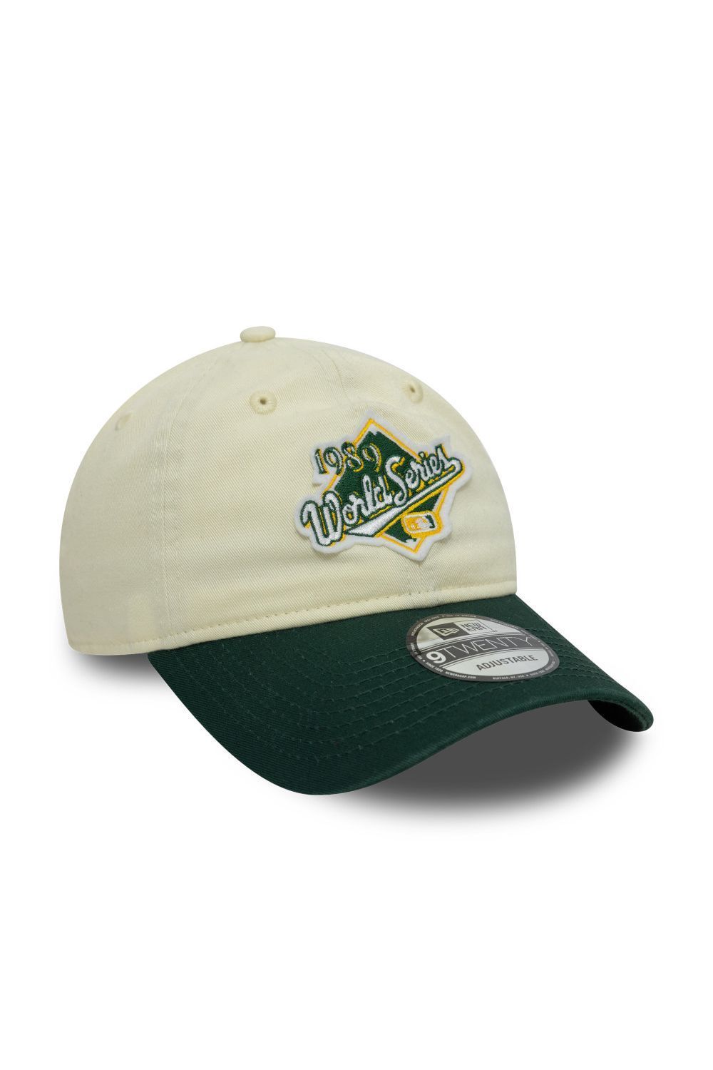 Oakland Athletics World Series Patch Cream 9TWENTY Adjustable Cap - Butterfly Sneakers
