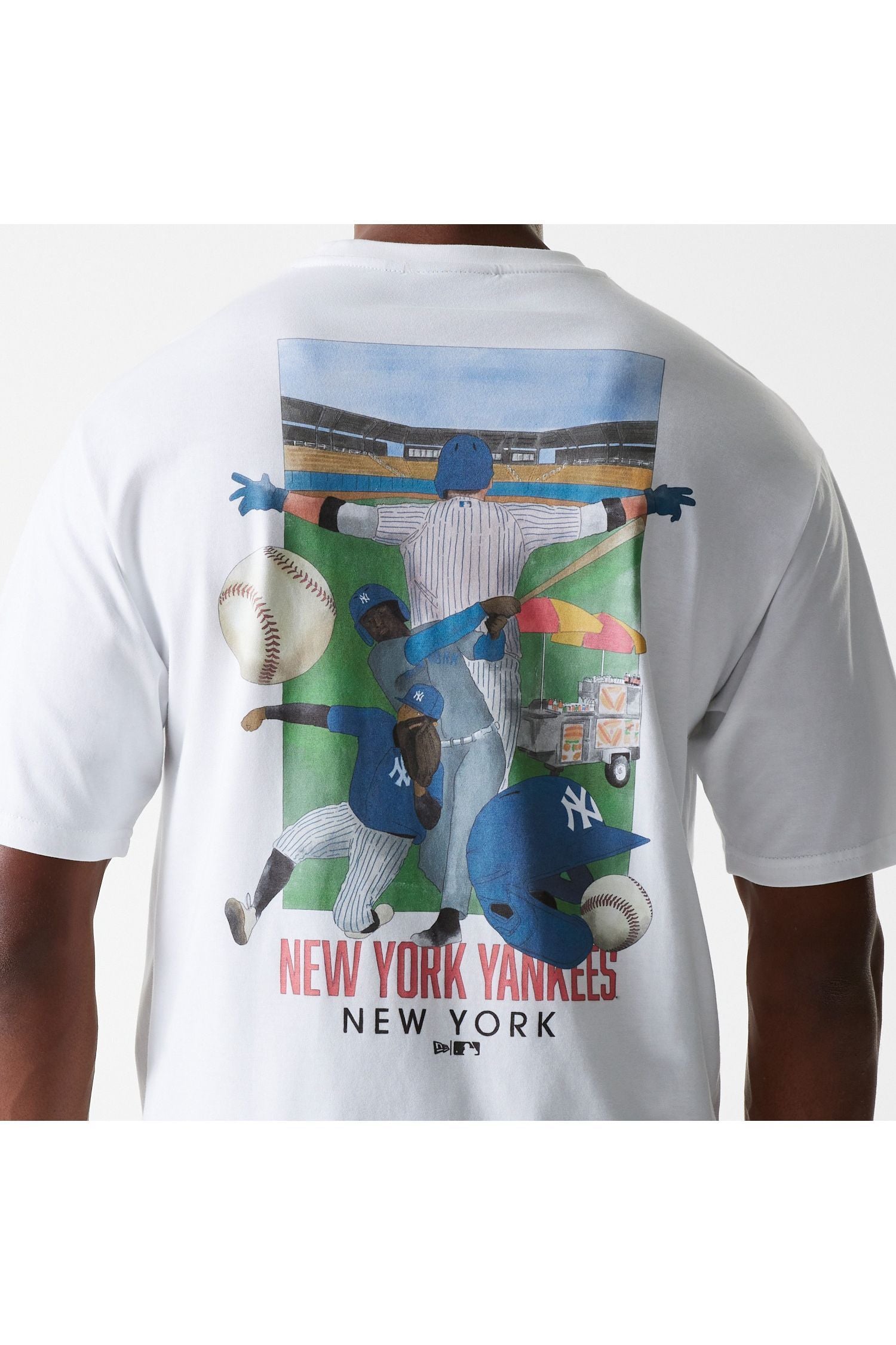 MLB BASEBALL WHI חולצת טי שירט שרוול קצר - Butterfly Sneakers