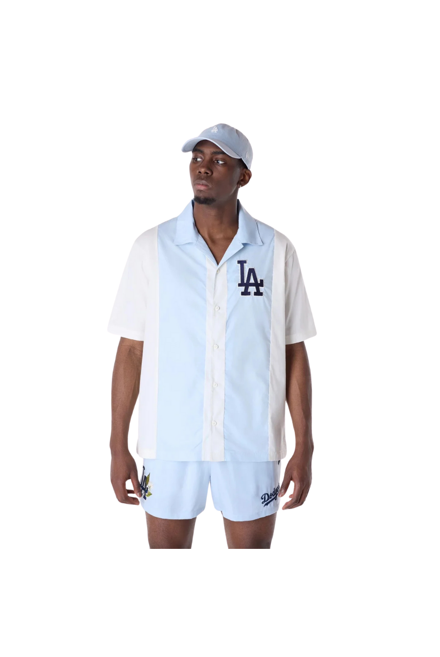 LA Dodgers MLB Woven Pastel Blue Shorts (מכנס) - Butterfly Sneakers