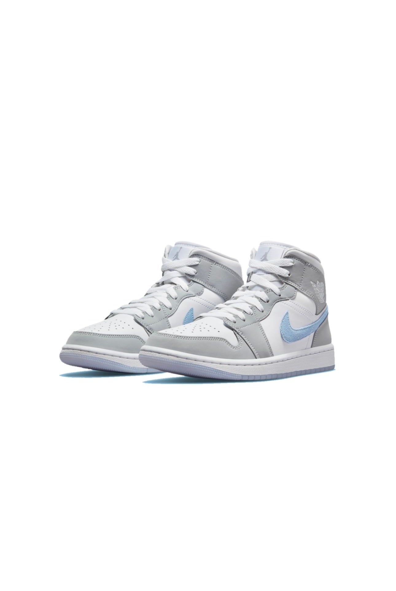 Jordan 1 mid (W) 'Wolf grey' - Butterfly Sneakers