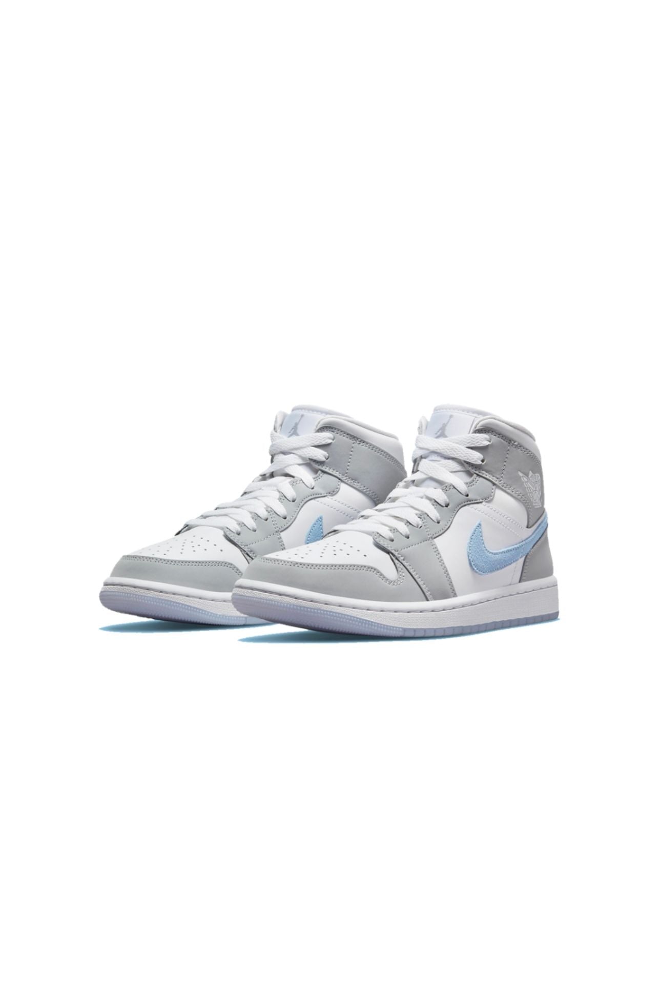 Jordan 1 mid (W) 'Wolf grey' - Butterfly Sneakers