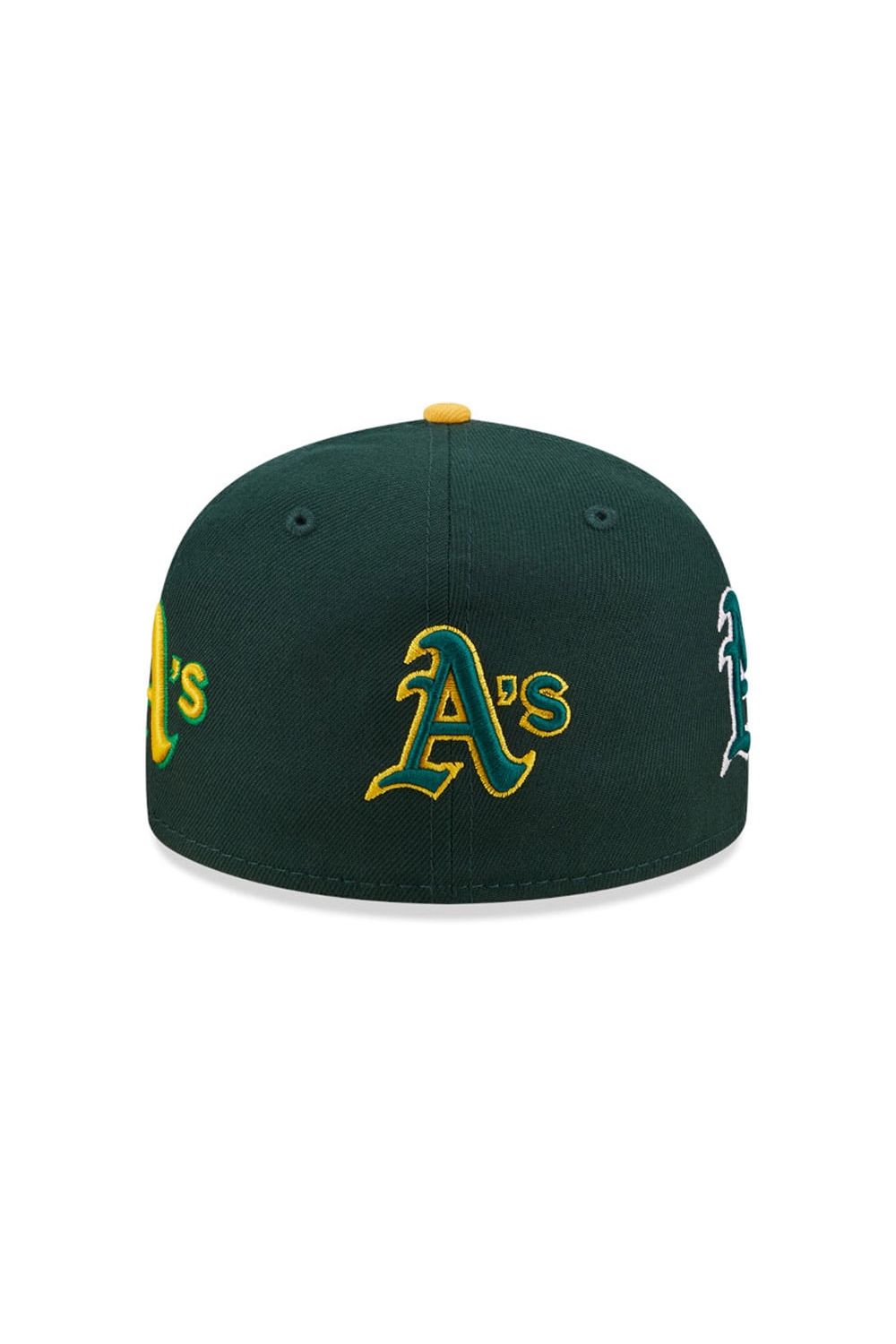 Oakland Athletics Logo Dark Green 59FIFTY Low Profile Fitted Cap - Butterfly Sneakers