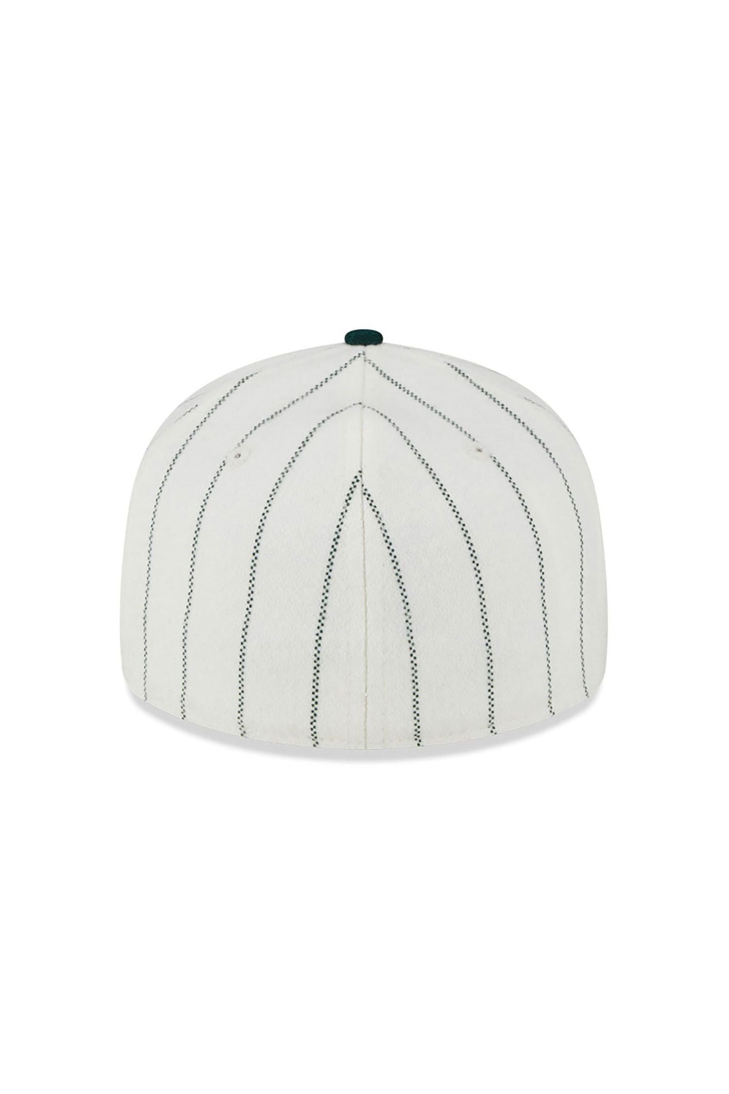 Oakland Athletics Cooperstown MLB Stripe Chrome White Retro Crown 59FIFTY Fitted Cap - Butterfly Sneakers