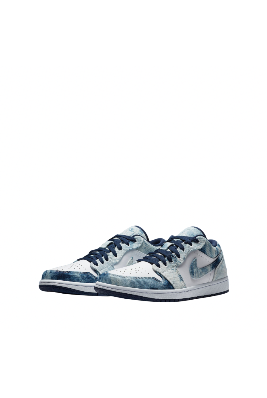 Jordan 1 Low SE Washed Denim - Butterfly Sneakers