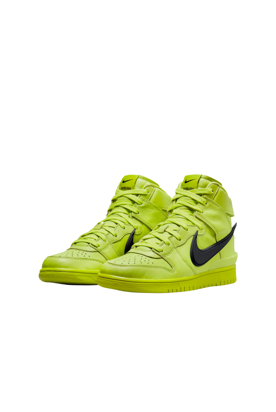 Nike Dunk High AMBUSH - Lime - Butterfly Sneakers