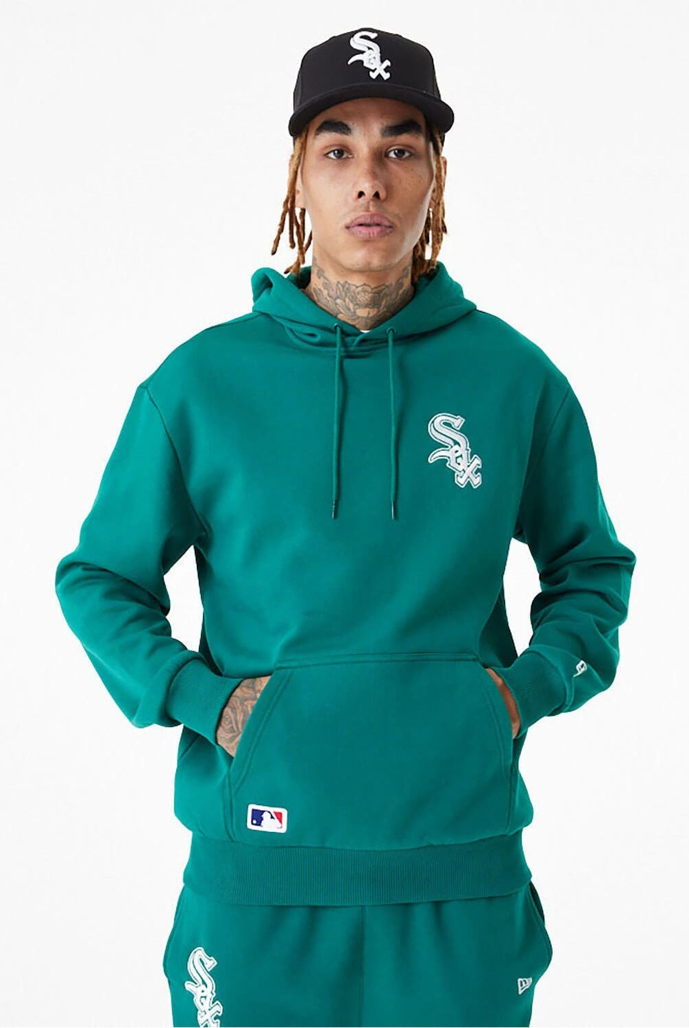New Era MLB CHICAGO WHITE SOX Oversized קפוצ׳ון - Butterfly Sneakers