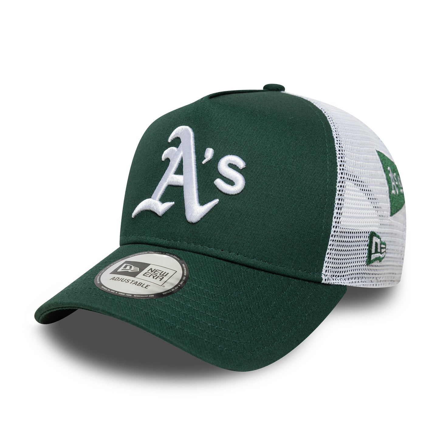 כובע רשת TRUCKER עם לוגו OAKLAND ATHLETICS