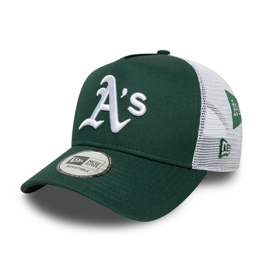 כובע רשת TRUCKER עם לוגו OAKLAND ATHLETICS