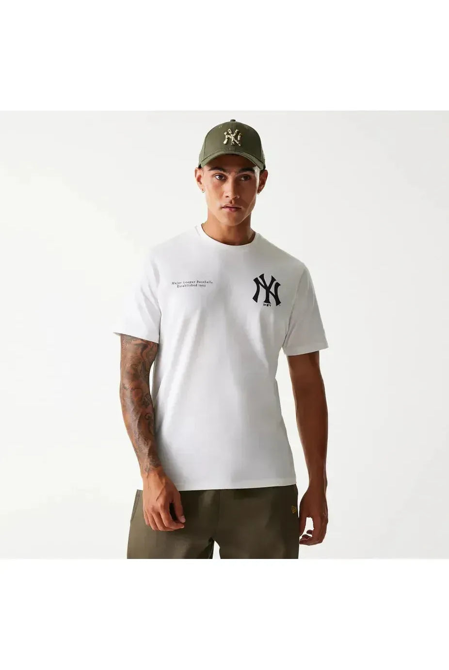 New York Yankees MLB Arch חולצת טי שרט שרוול קצר - Butterfly Sneakers