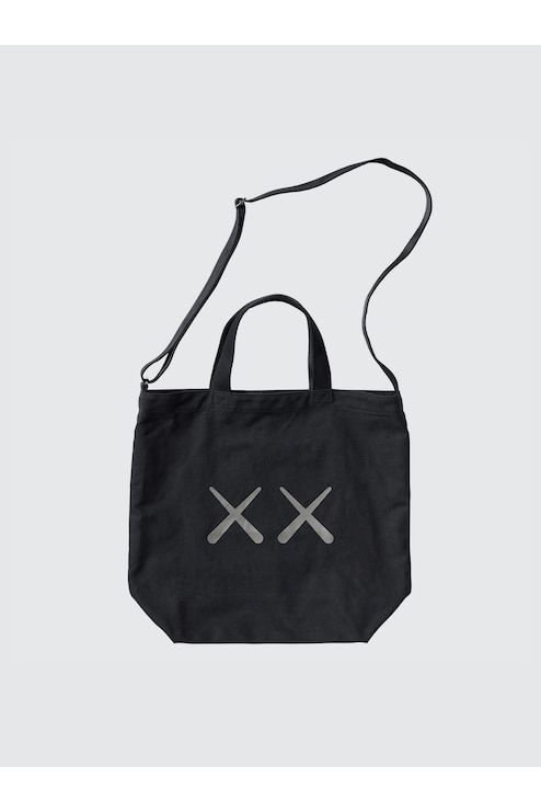 TOTE BAG BLACK KAWS - Butterfly Sneakers