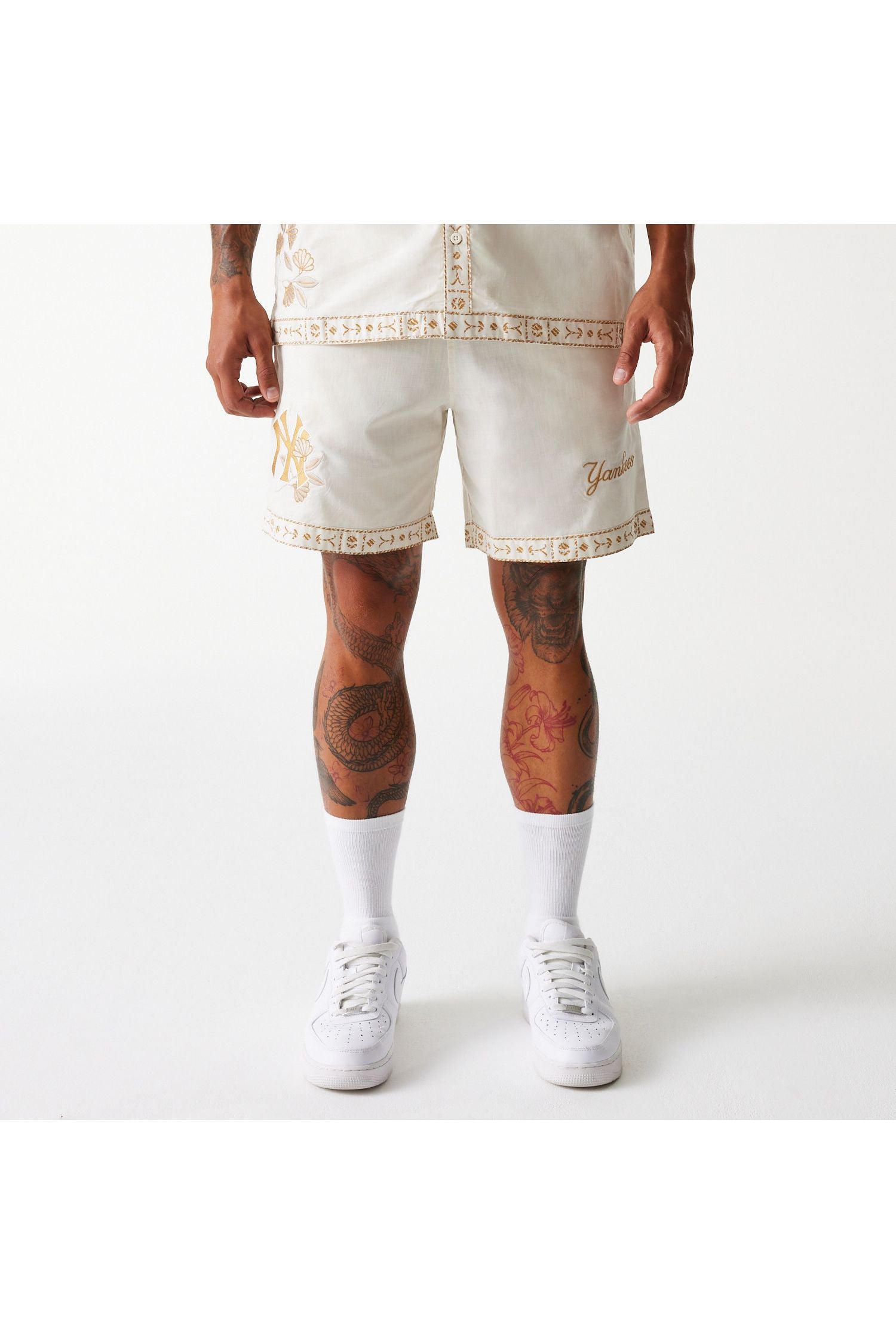 MLB TAPING SHORTS NEYYAN מכנס קצר - Butterfly Sneakers