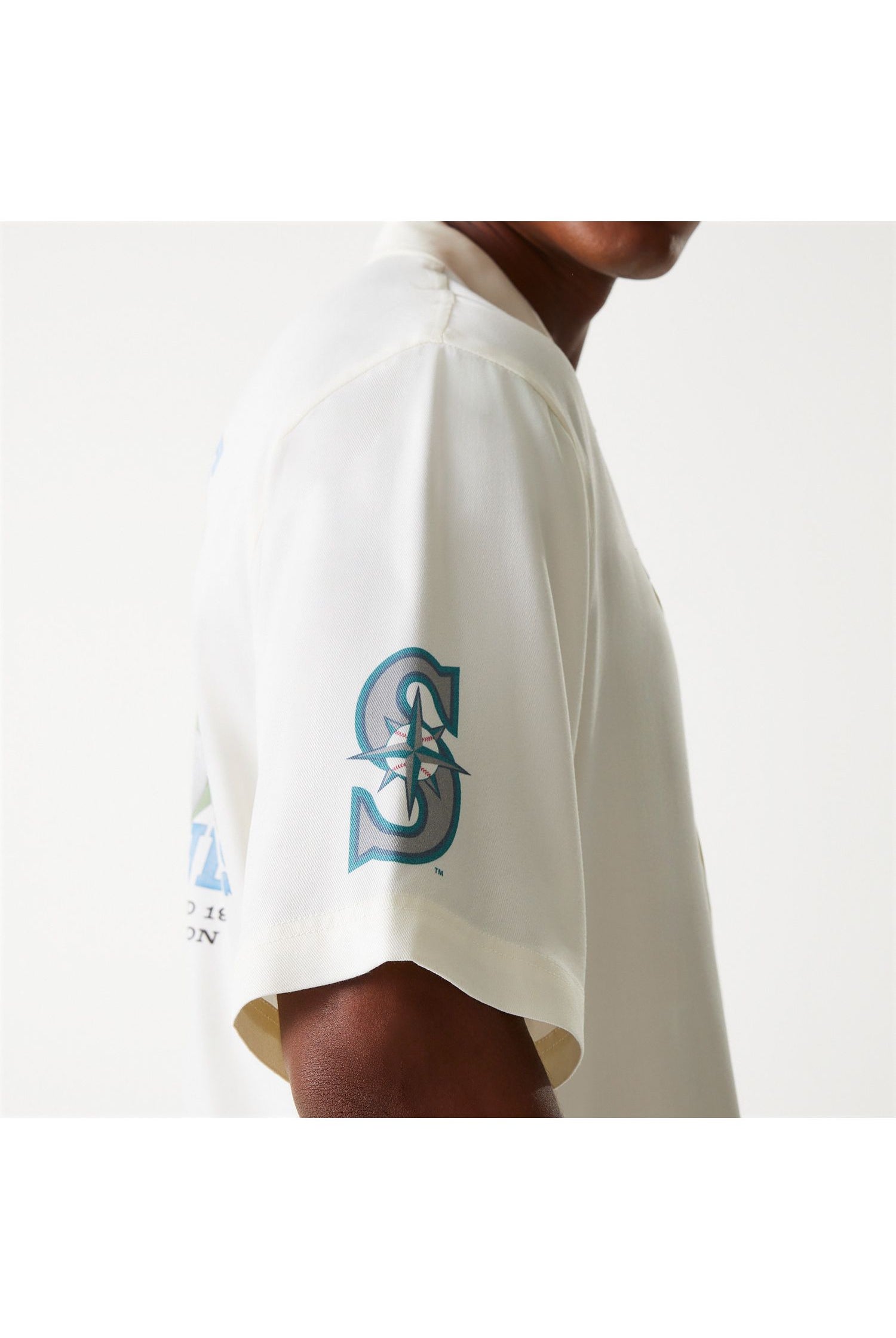 Seattle Mariners MLB Graphic חולצת טי שרט מכופתרת - Butterfly Sneakers
