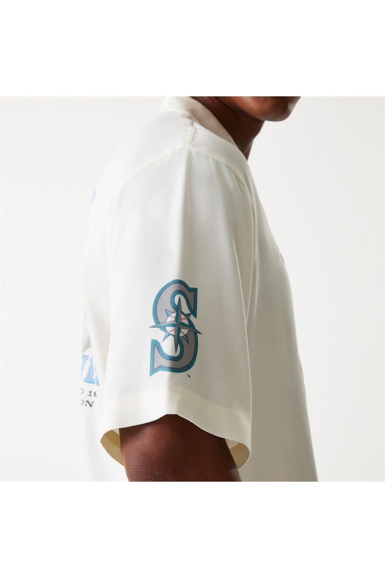 Seattle Mariners MLB Graphic חולצת טי שרט מכופתרת - Butterfly Sneakers