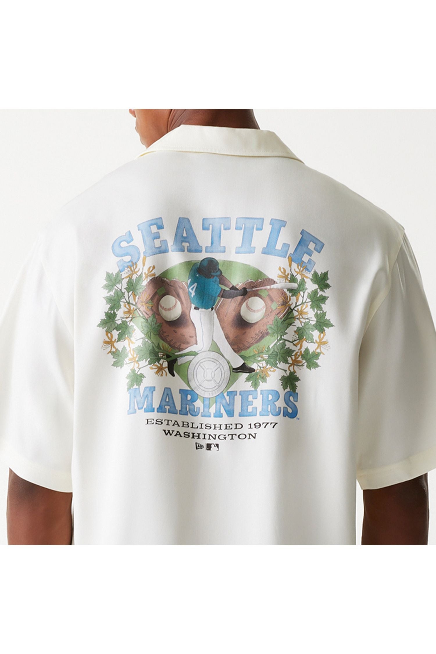 Seattle Mariners MLB Graphic חולצת טי שרט מכופתרת - Butterfly Sneakers
