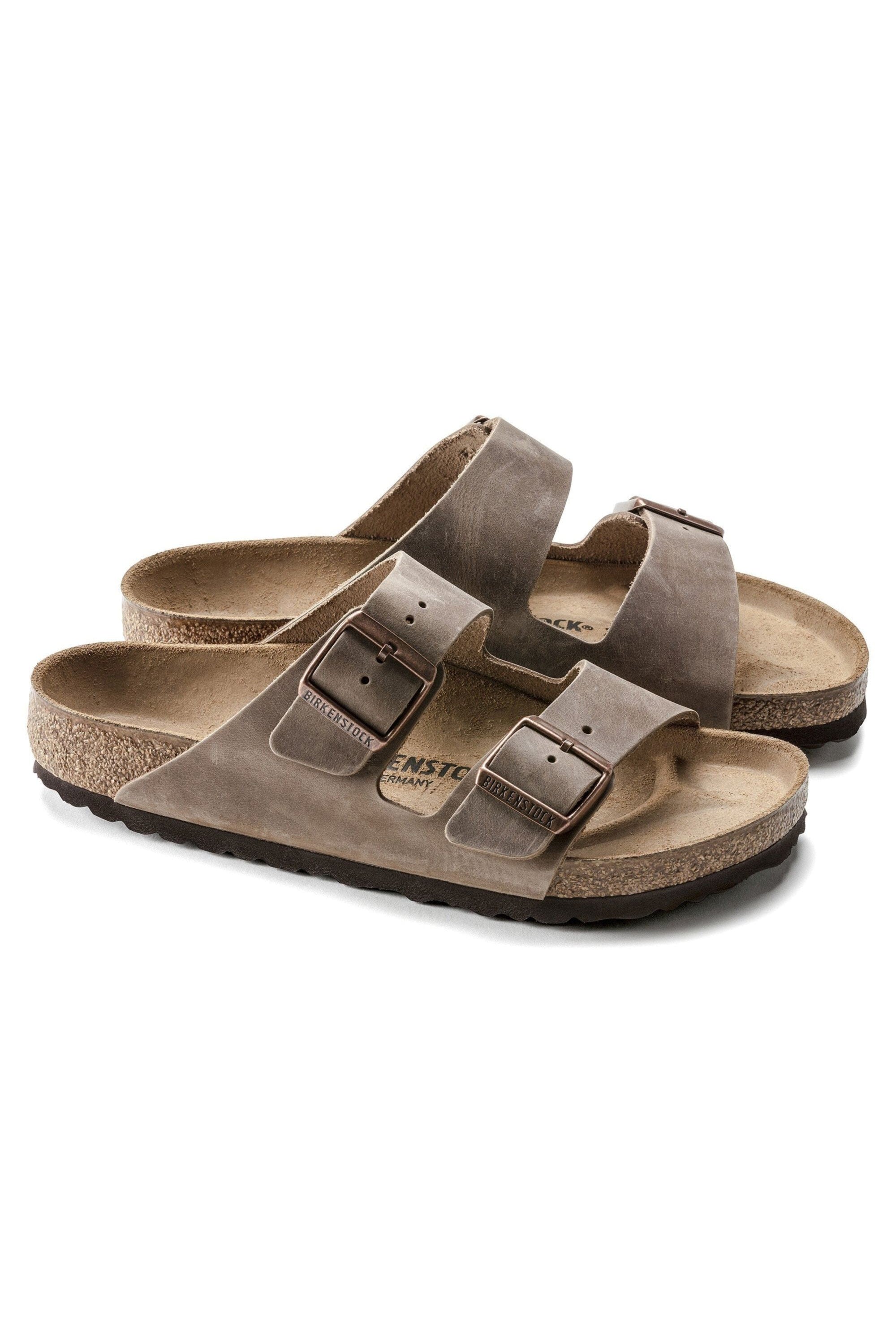 Birkenstock Arizona כפכפי בירקנשטוק אריזונה חום טבק - Butterfly Sneakers