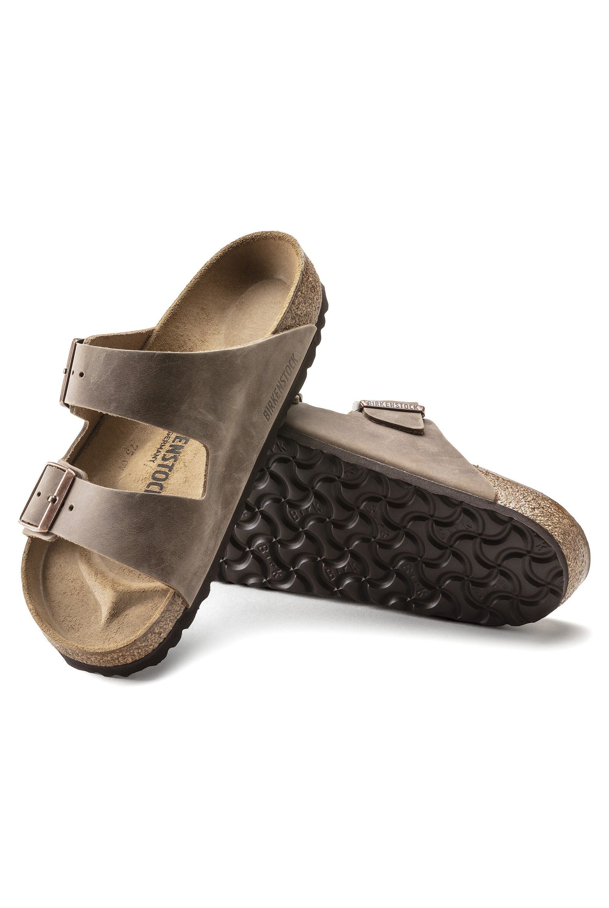 Birkenstock Arizona כפכפי בירקנשטוק אריזונה חום טבק - Butterfly Sneakers
