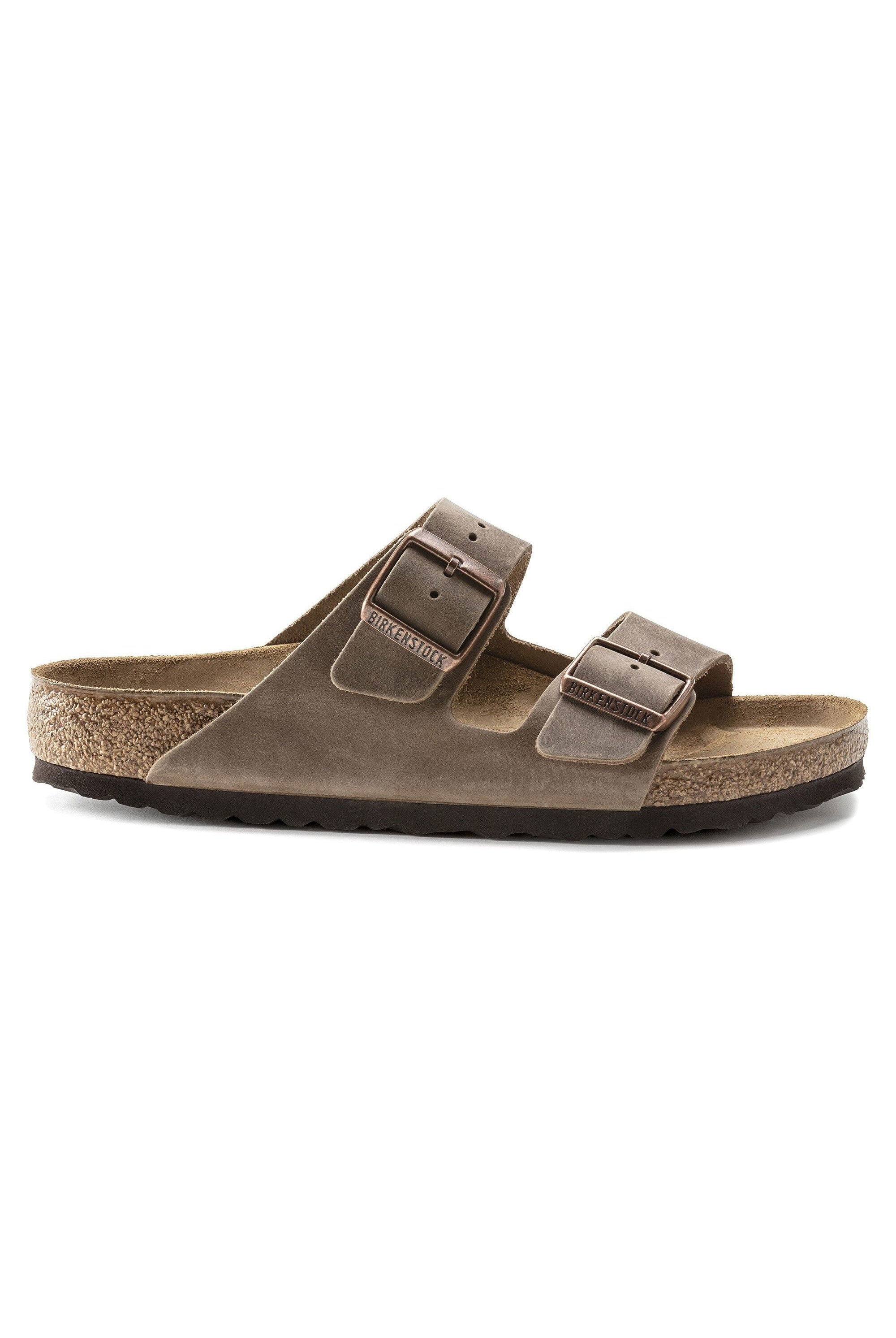 Birkenstock Arizona כפכפי בירקנשטוק אריזונה חום טבק - Butterfly Sneakers