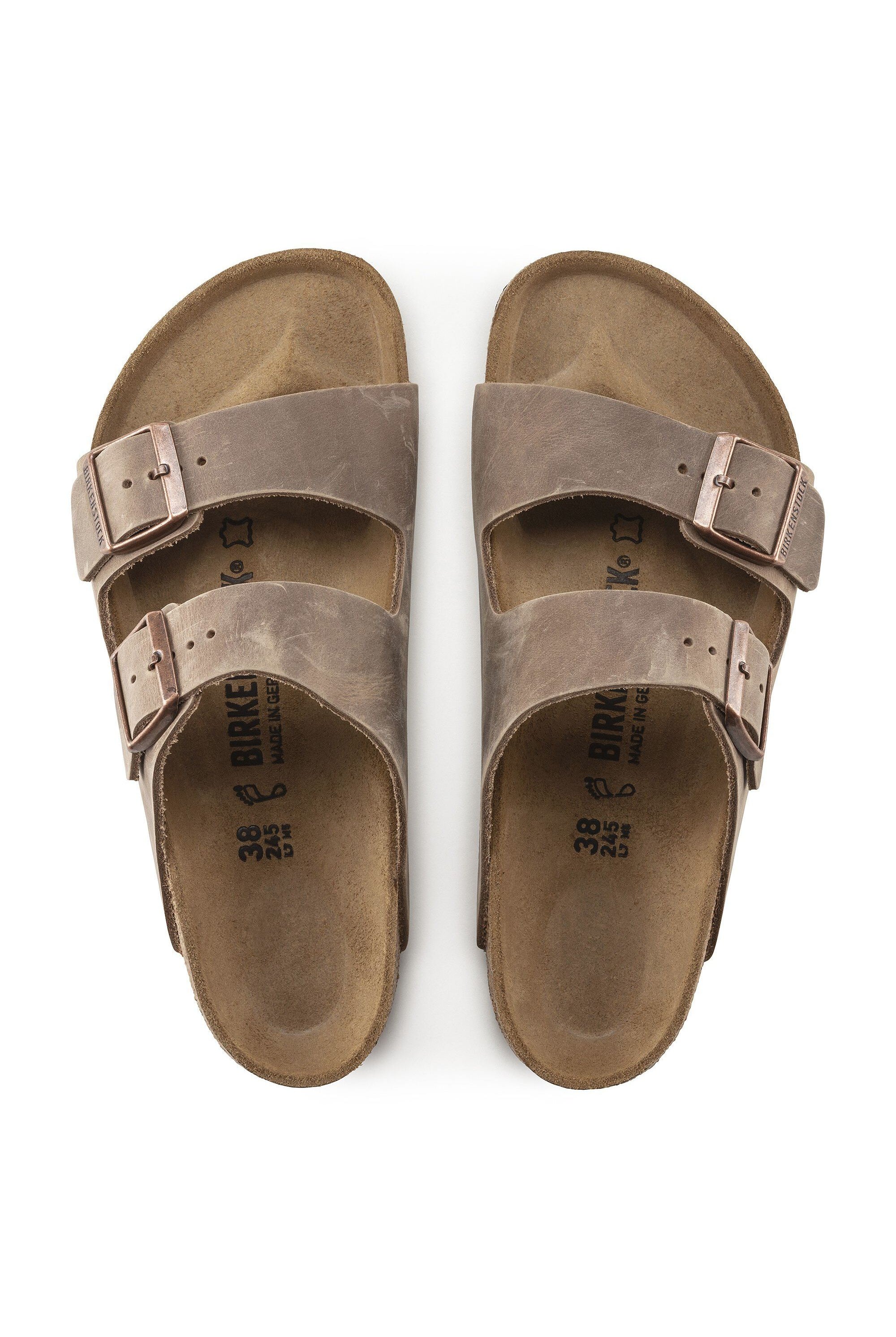 Birkenstock Arizona כפכפי בירקנשטוק אריזונה חום טבק - Butterfly Sneakers