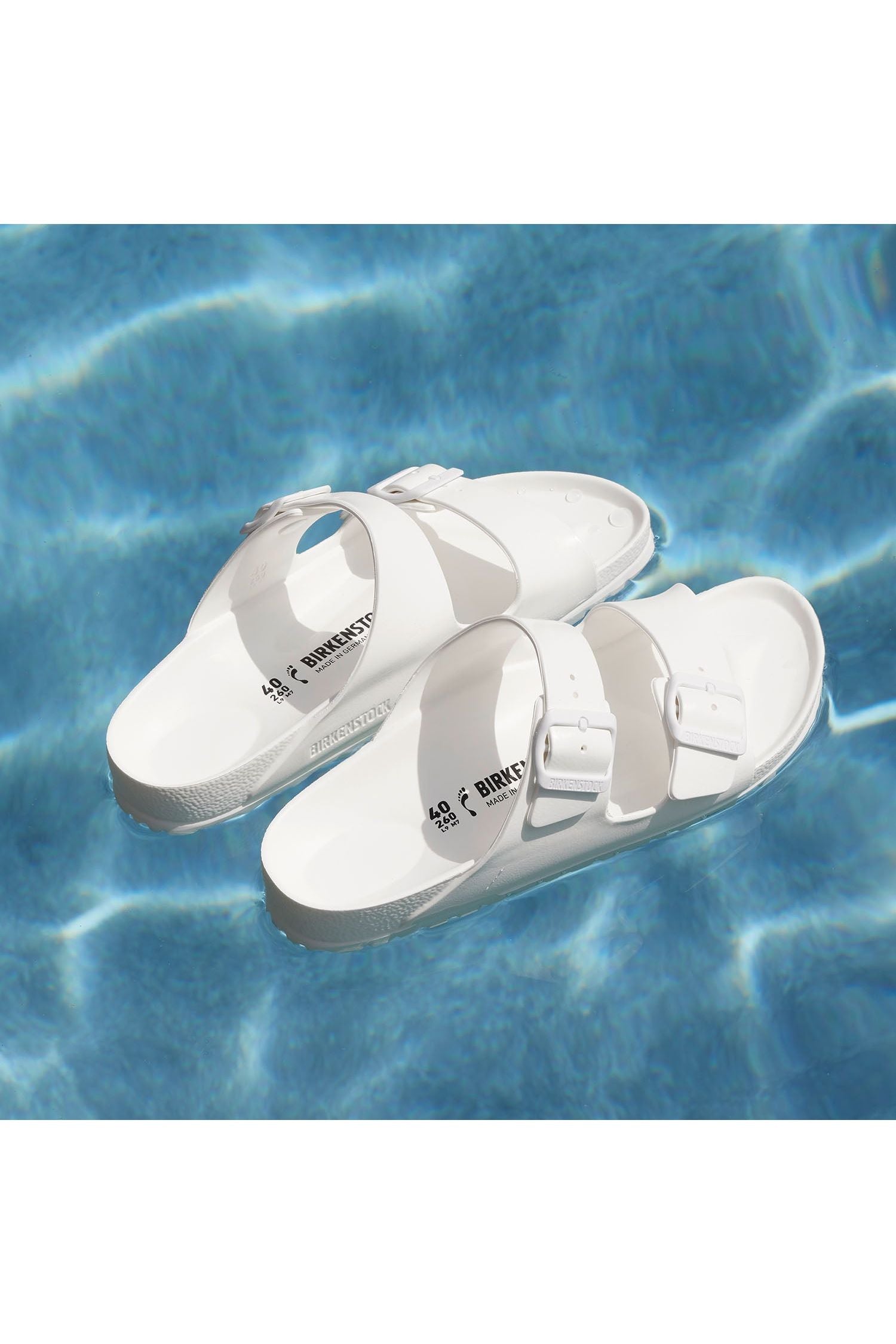 כפכף בירקנשטוק אריזונה EVA - לבן - Butterfly Sneakers