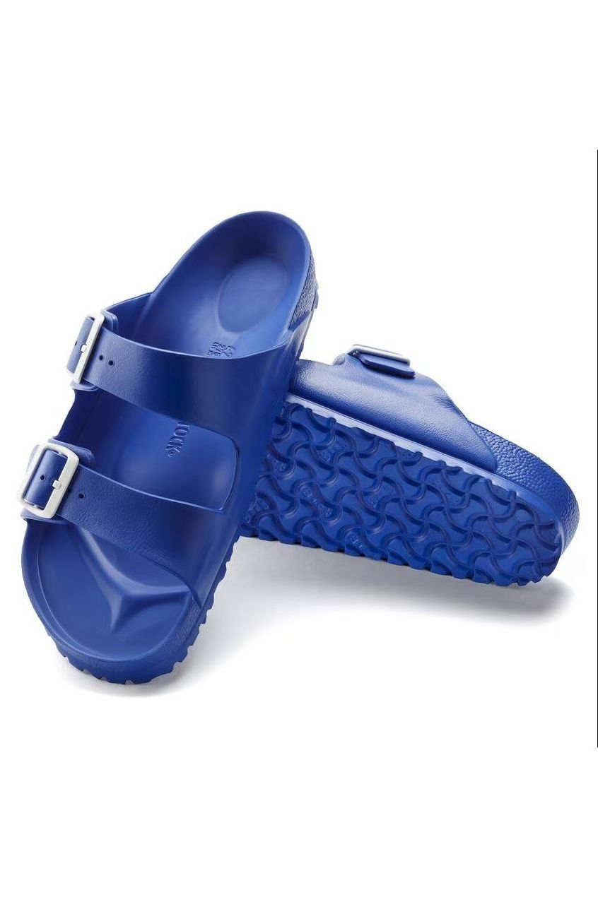 כפכף בירקנשטוק אריזונה EVA -כחול לבן - Butterfly Sneakers