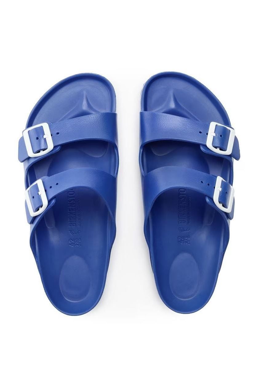 כפכף בירקנשטוק אריזונה EVA -כחול לבן - Butterfly Sneakers