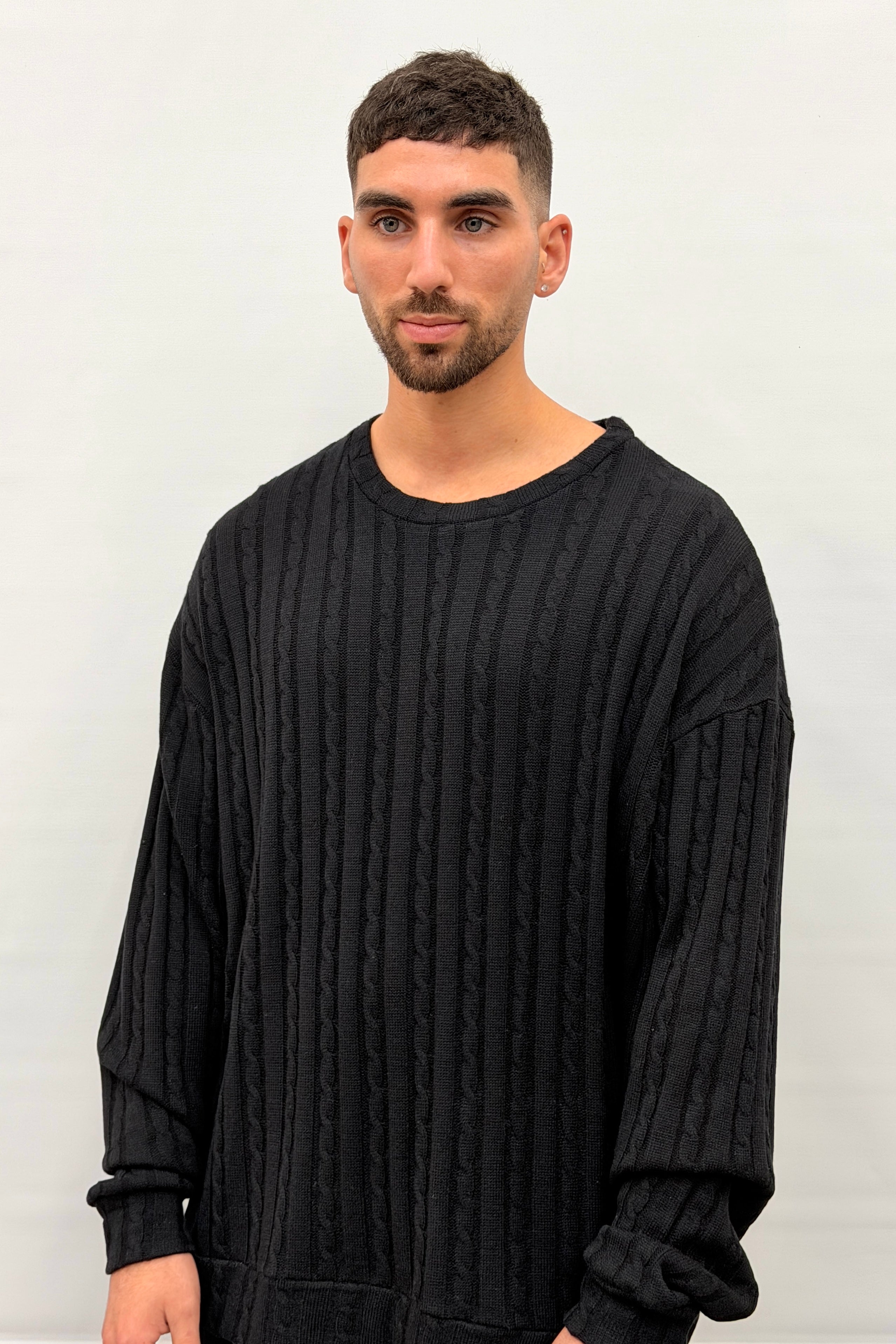 Butterfly Boy Signature Cable Knit סריג - Butterfly Sneakers